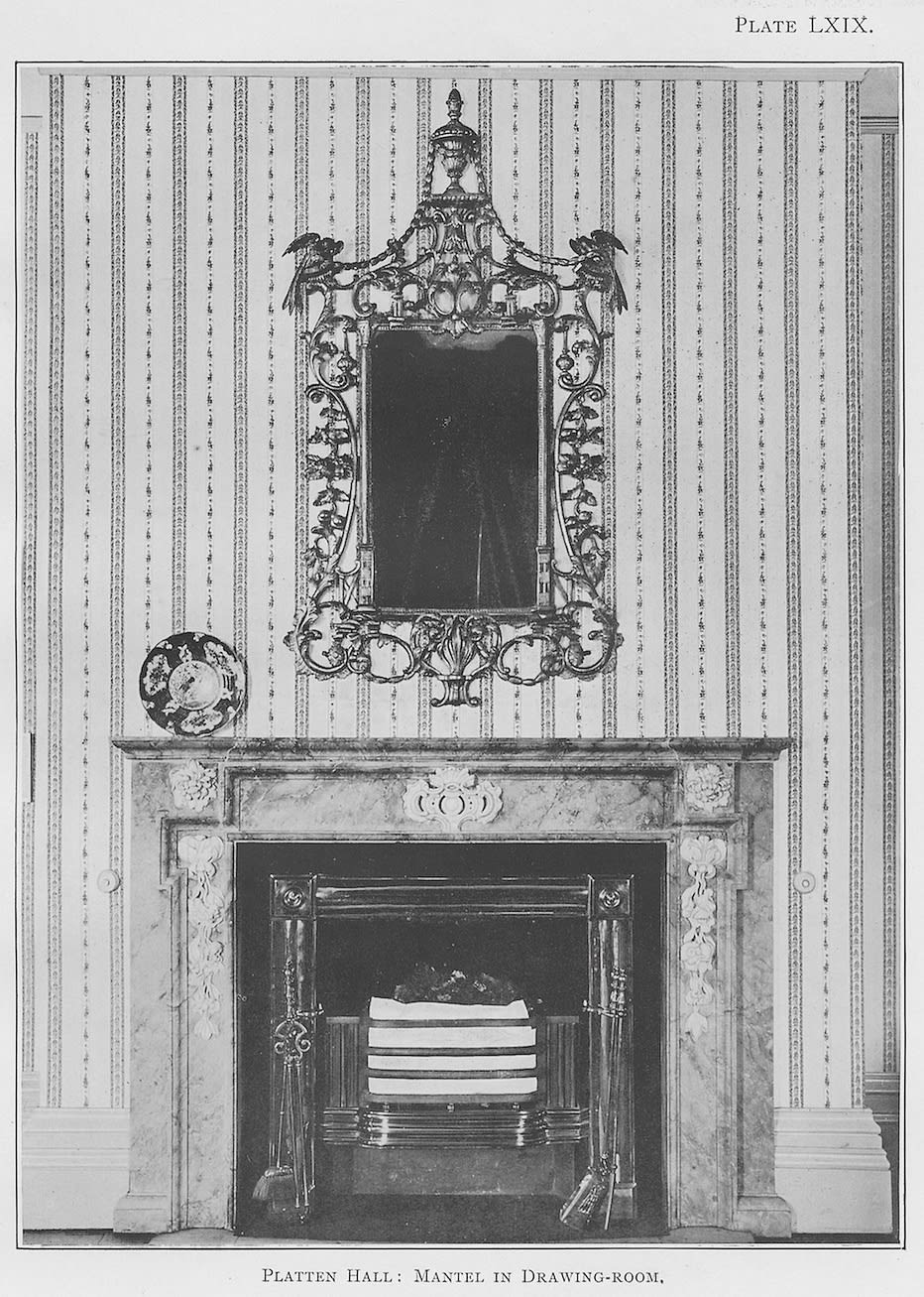 THE PLATTEN HALL MIRROR, Irish, circa 1765