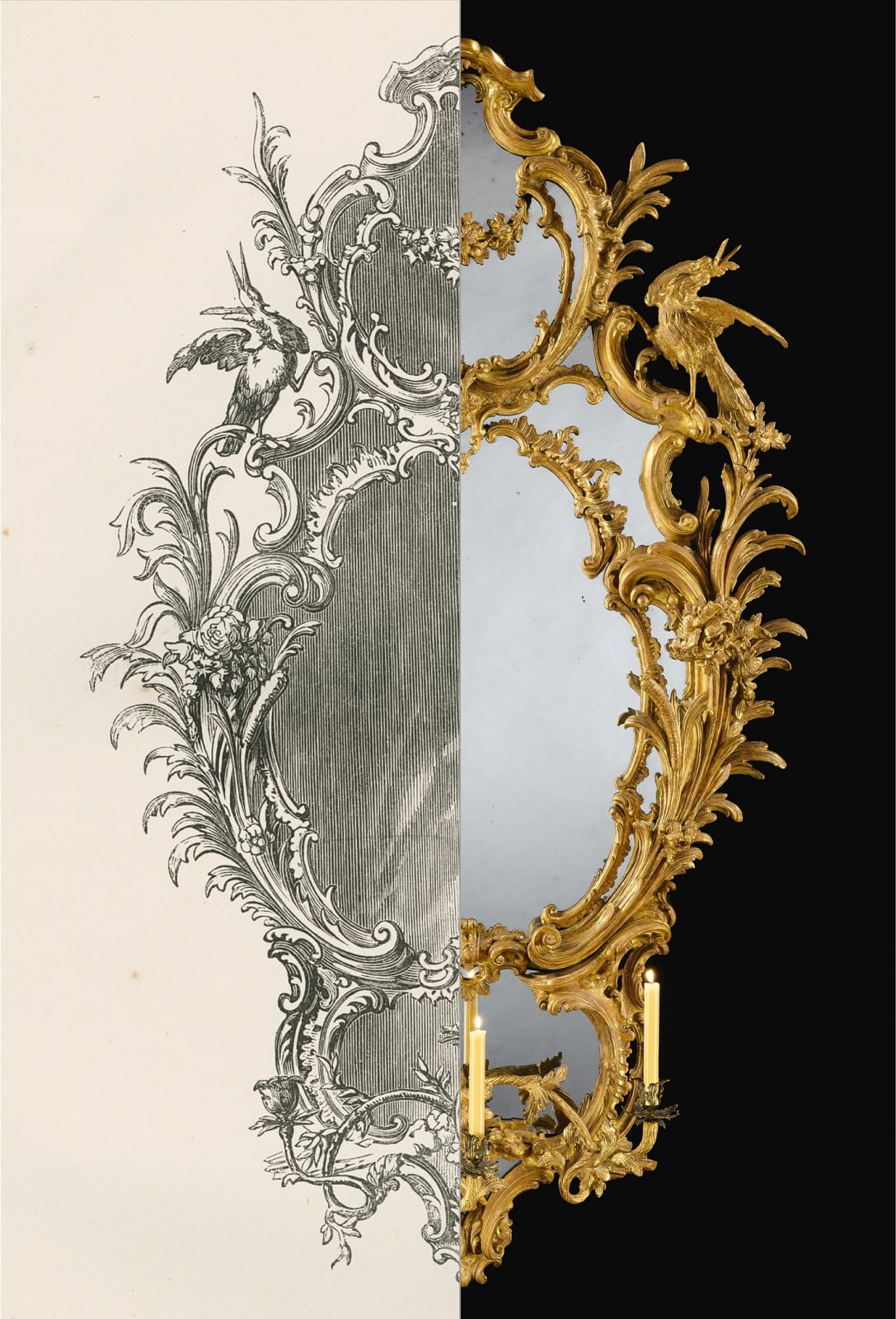 THE BERNAL GIRANDOLE MIRROR, English, circa 1765
