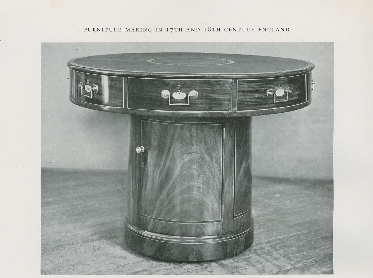 THE MOLLER RENT TABLE, English, circa 1790
