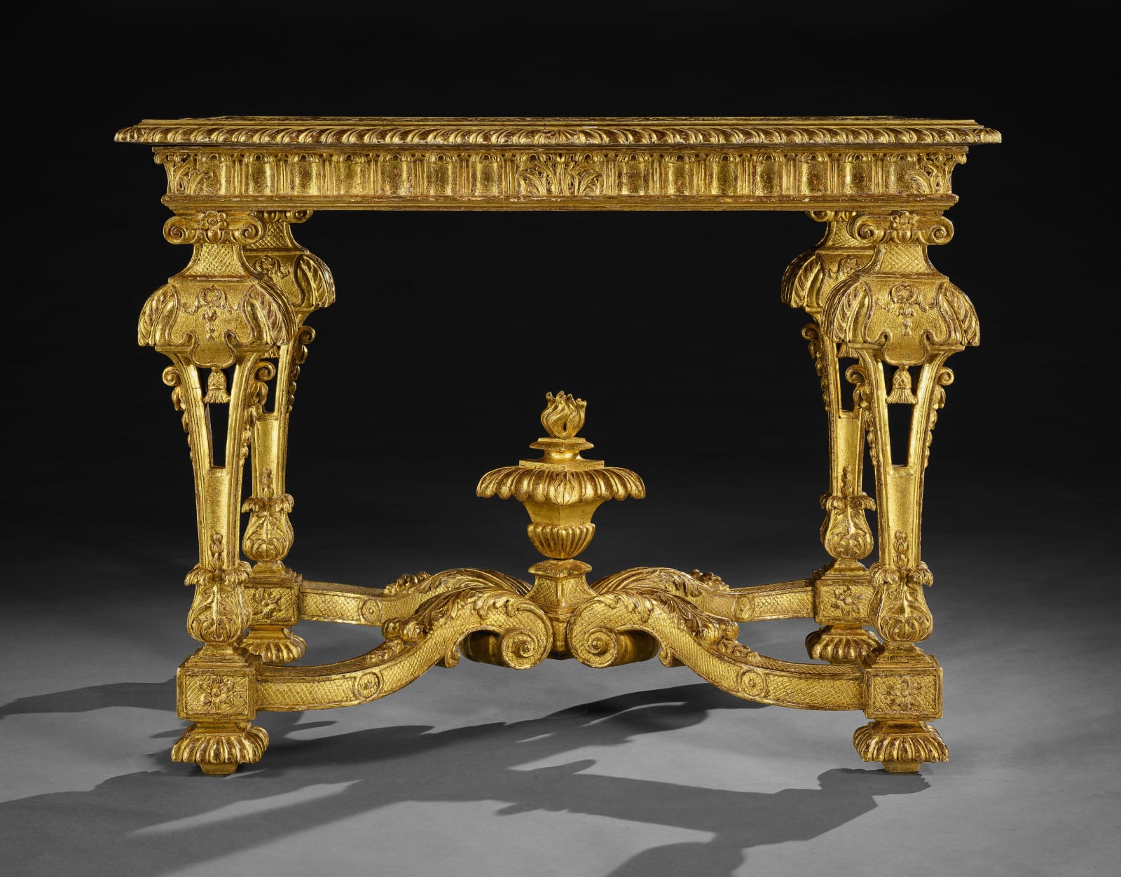 A TABLE FROM QUEEN MARY II’S BEDCHAMBER AT KENSINGTON PALACE, English, 1699