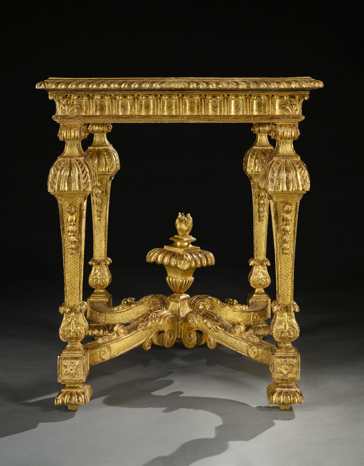 A TABLE FROM QUEEN MARY II’S BEDCHAMBER AT KENSINGTON PALACE, English, 1699