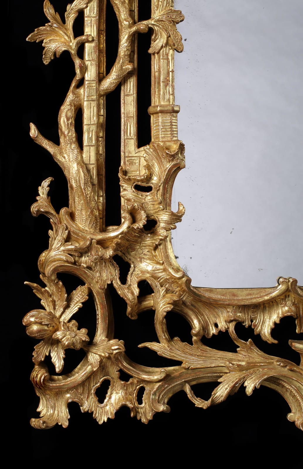 A PAIR OF GEORGE III GILTWOOD MIRRORS, English, circa 1765