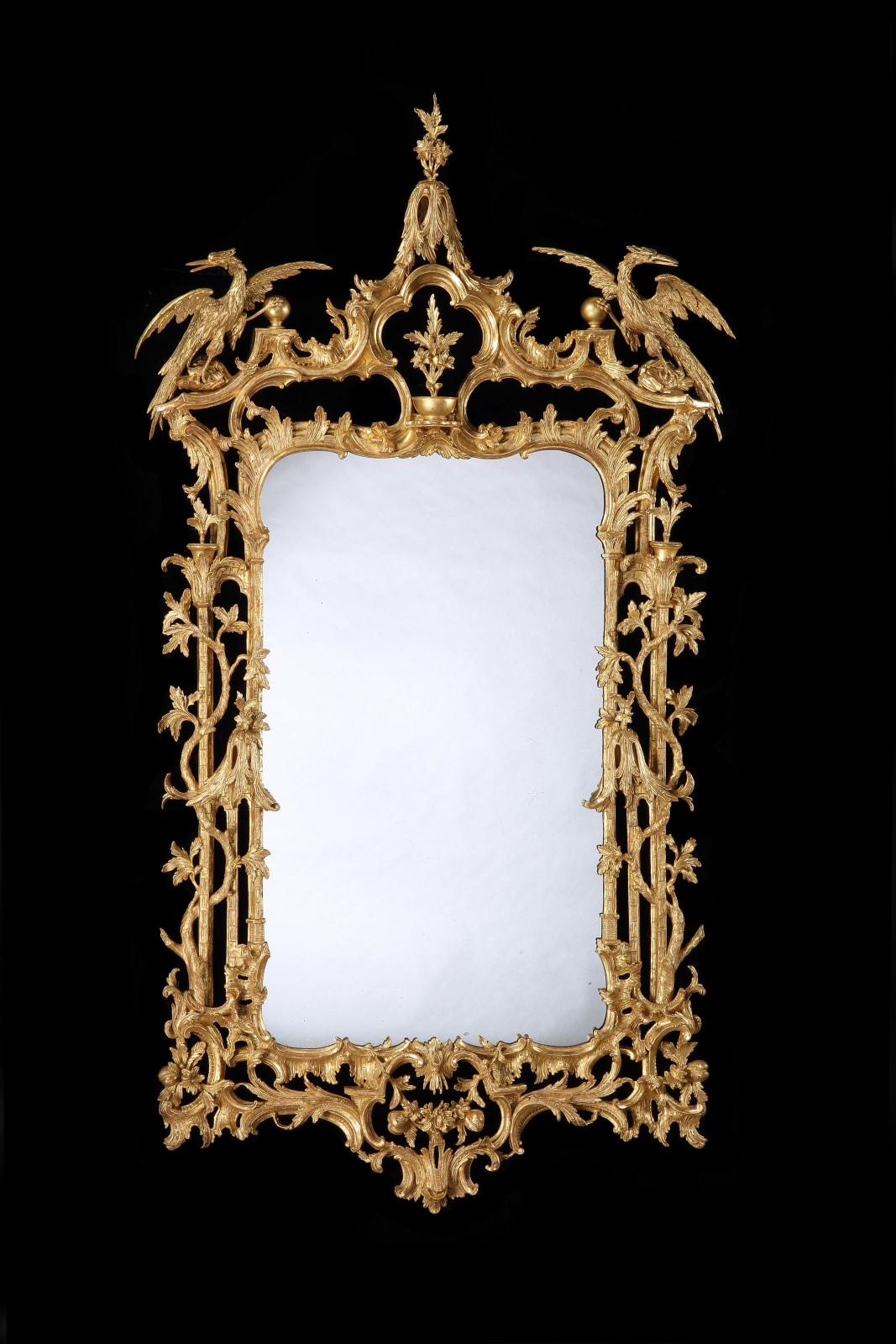 A PAIR OF GEORGE III GILTWOOD MIRRORS, English, circa 1765