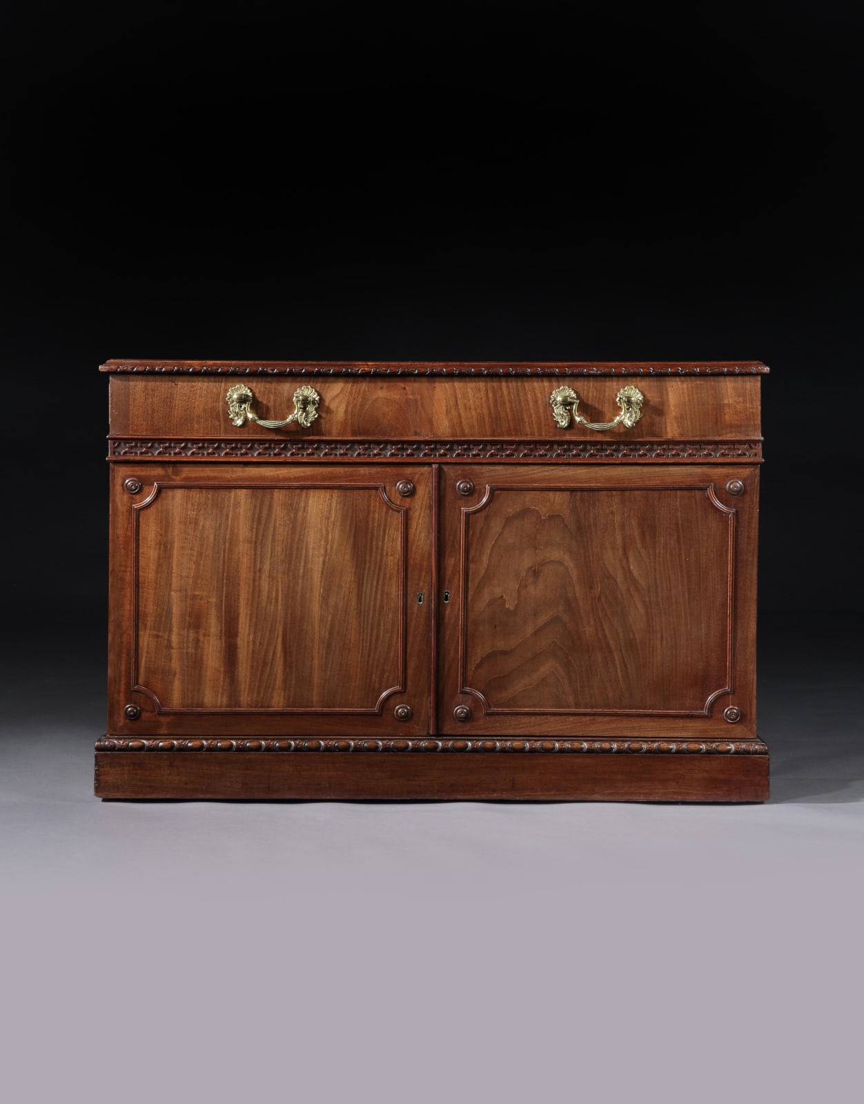 HIS ROYAL HIGHNESS PRINCE GEORGE THE DUKE OF KENT’S LIBRARY TABLE, English, circa 1770