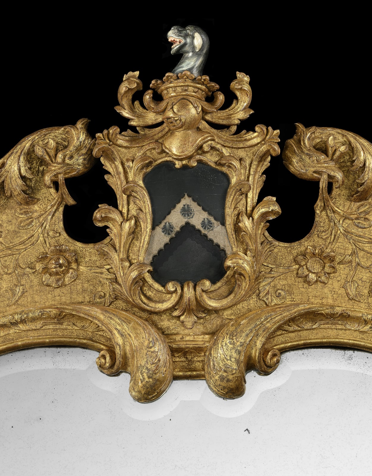 THE FULBECK HALL MIRROR, English, circa 1720