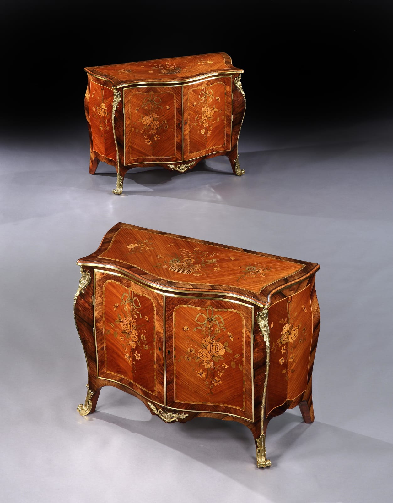 THE COOMBE ABBEY CRAVEN COMMODES, English, circa 1770