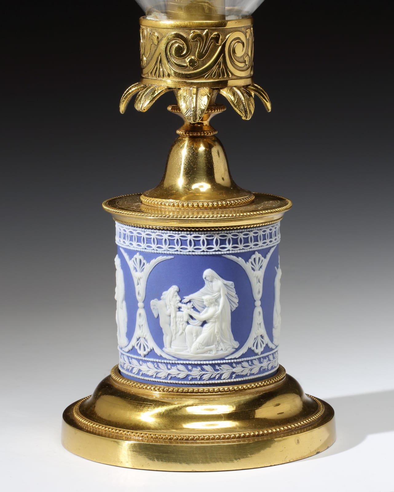 A SET OF REGENCY WEDGWOOD STORM LIGHTS, English, circa 1815
