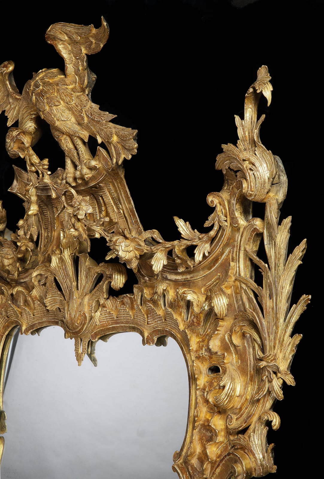 AN IRISH GEORGE II MIRROR, Irish, circa 1755
