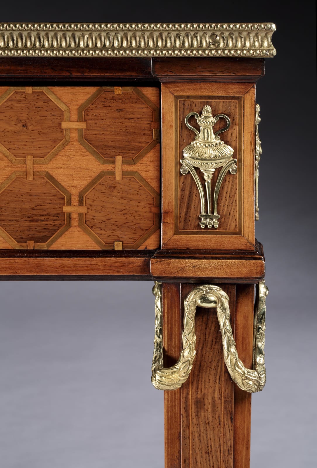 A GEORGE III SATINWOOD WRITING TABLE, English, circa 1785