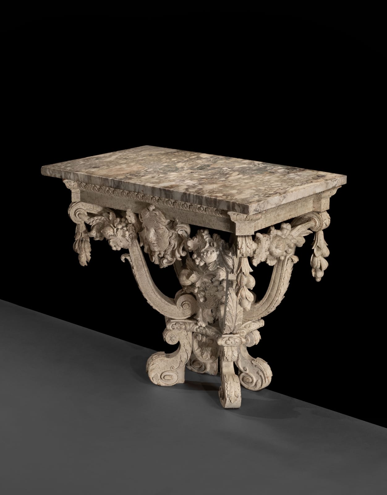 THE JOHN PAUL GETTY CONSOLE TABLE, English, circa 1735