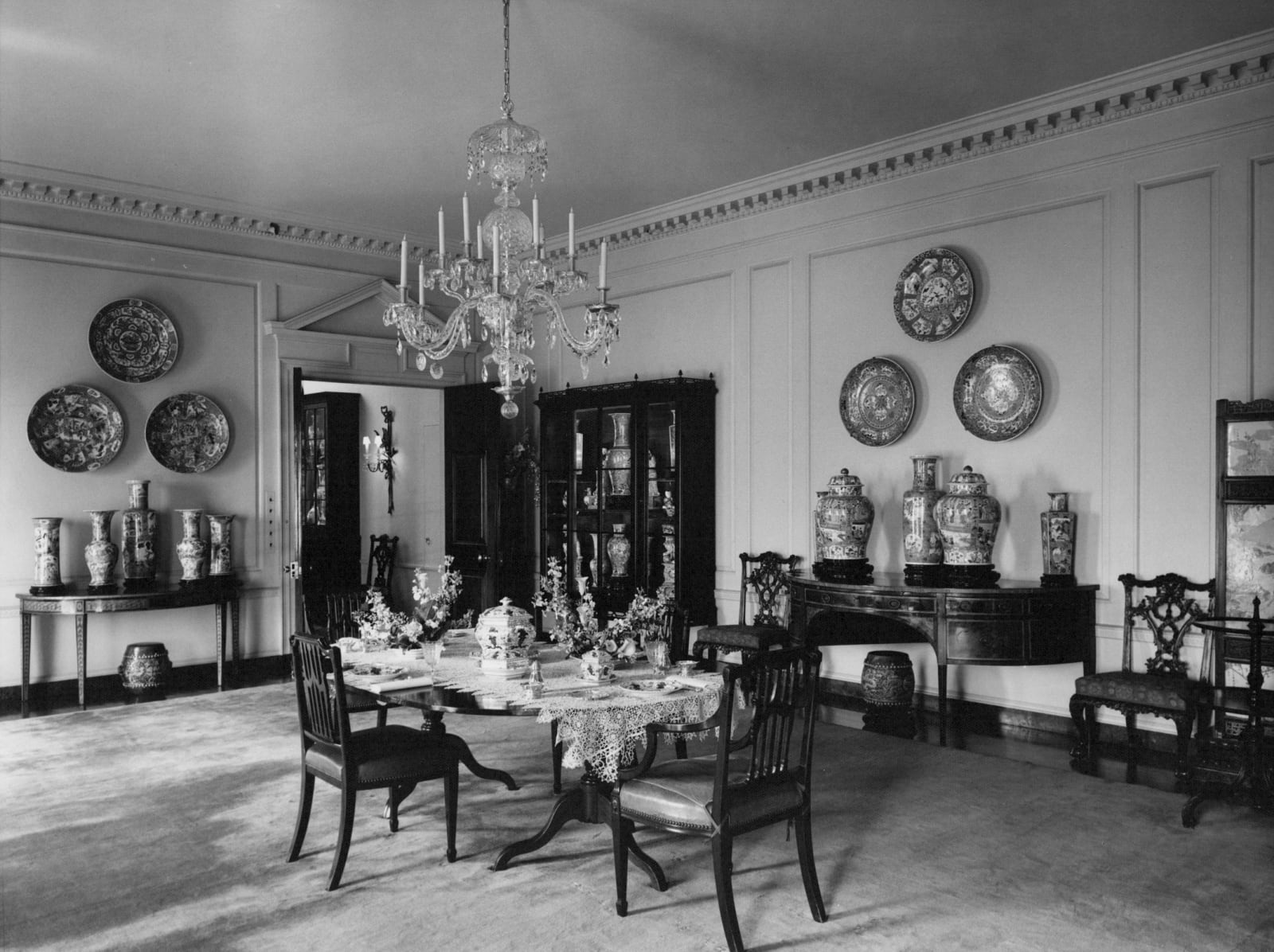 THE ROCKEFELLER SIDE TABLE, English, circa 1775