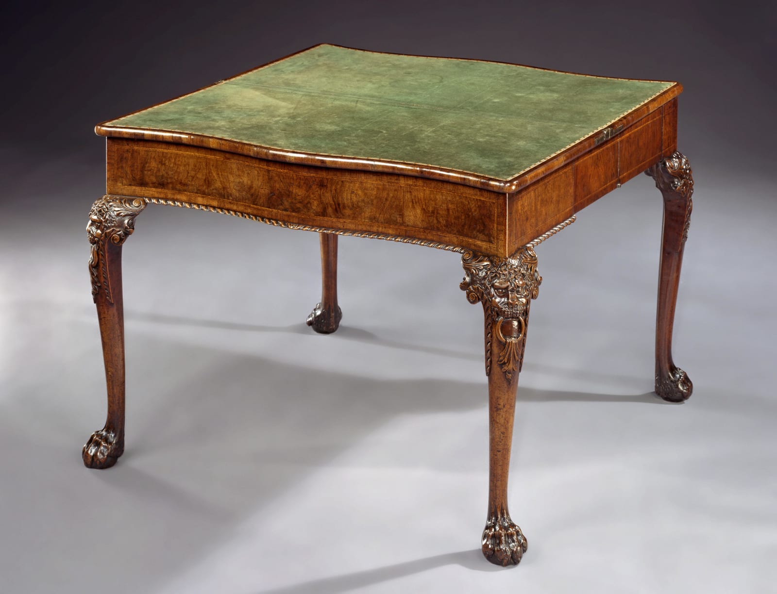 THE PERCIVAL D. GRIFFITHS CARD TABLE, English, circa 1735