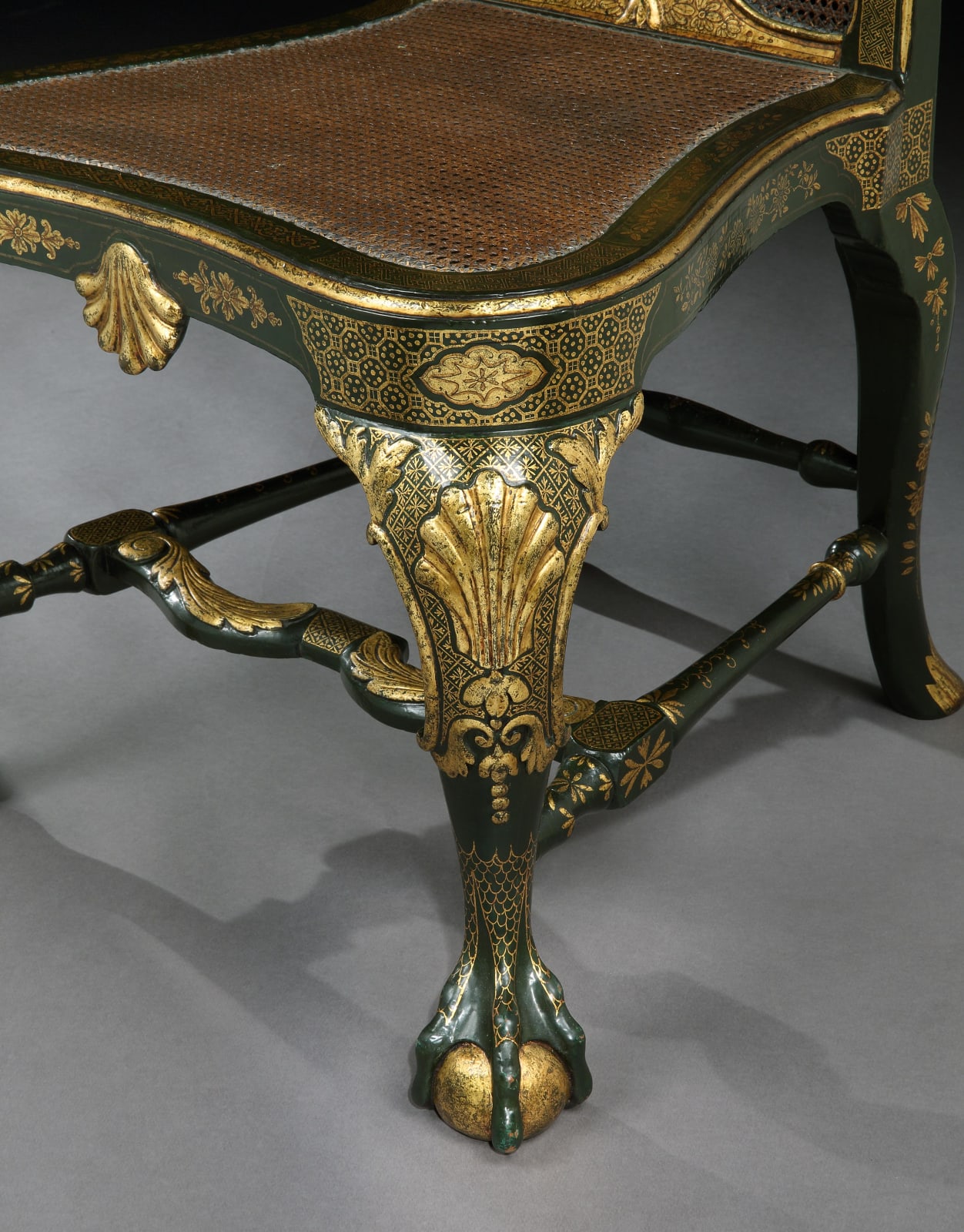 A PAIR OF GEORGE I CHAIRS ATTRIBUTED TO GILES GRENDEY, English, circa 1715