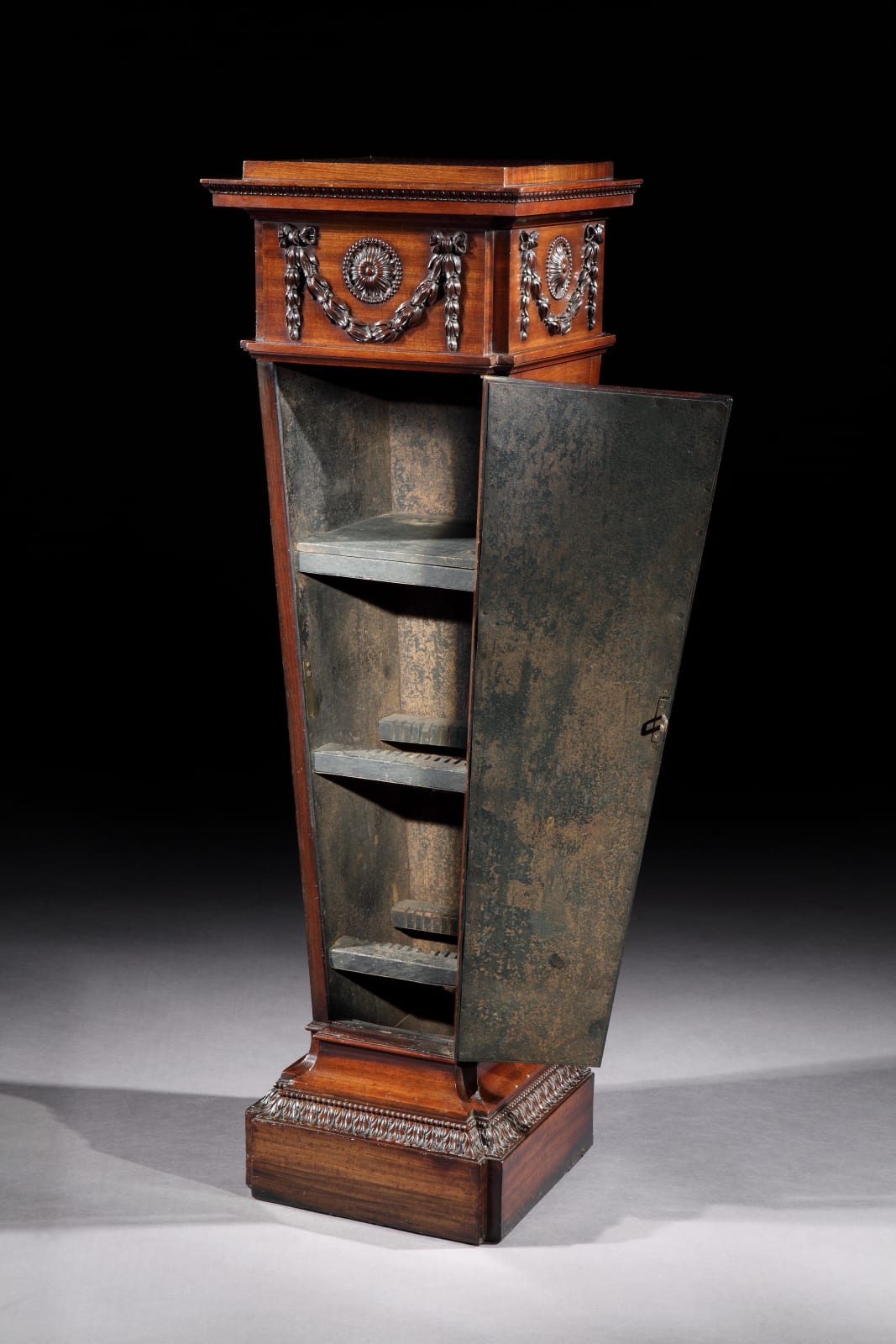 A PAIR OF GEORGE III PEDESTALS ATTRIBUTED TO VILE & COBB, English, circa 1780