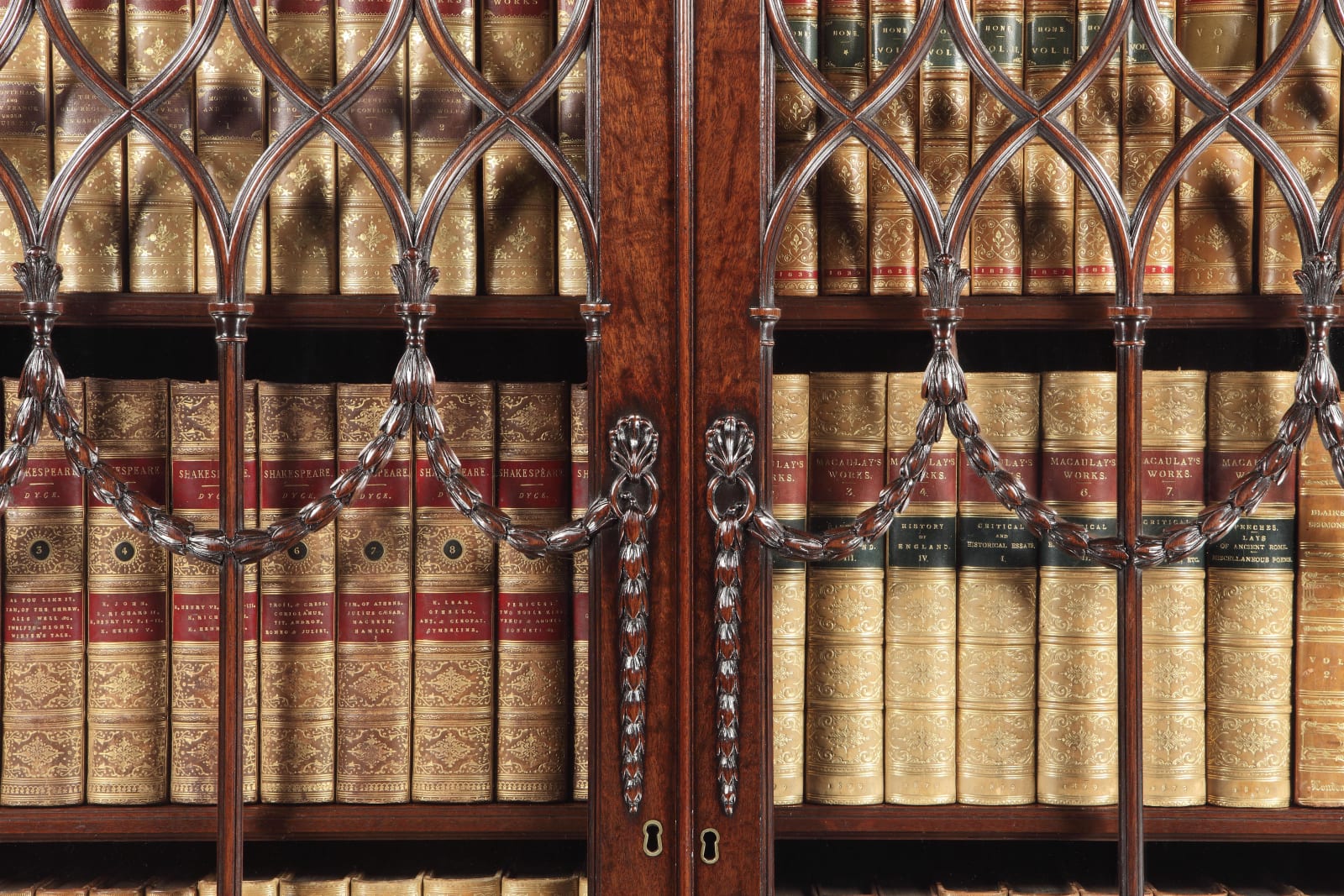 THE SUTTON HALL SECRÉTAIRE BOOKCASE, English, circa 1775