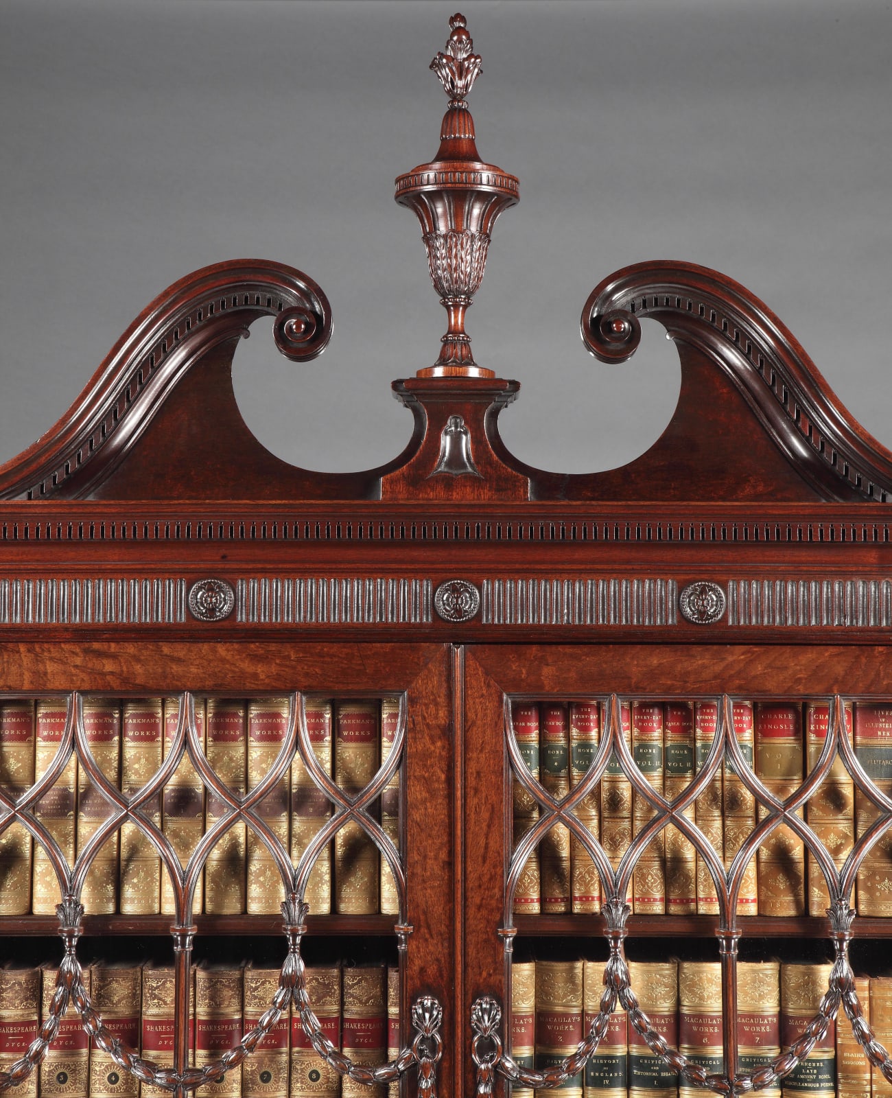 THE SUTTON HALL SECRÉTAIRE BOOKCASE, English, circa 1775