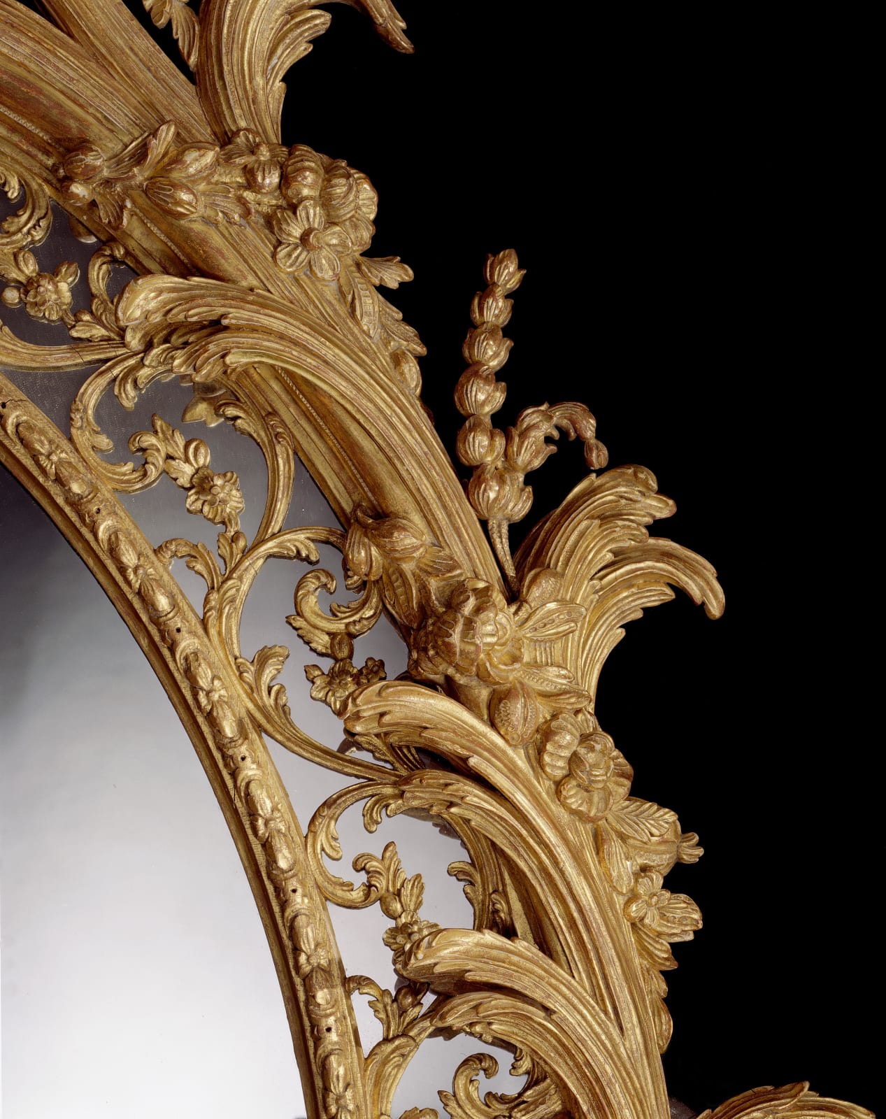 A PAIR OF GEORGE III GILTWOOD MIRRORS, English, circa 1765