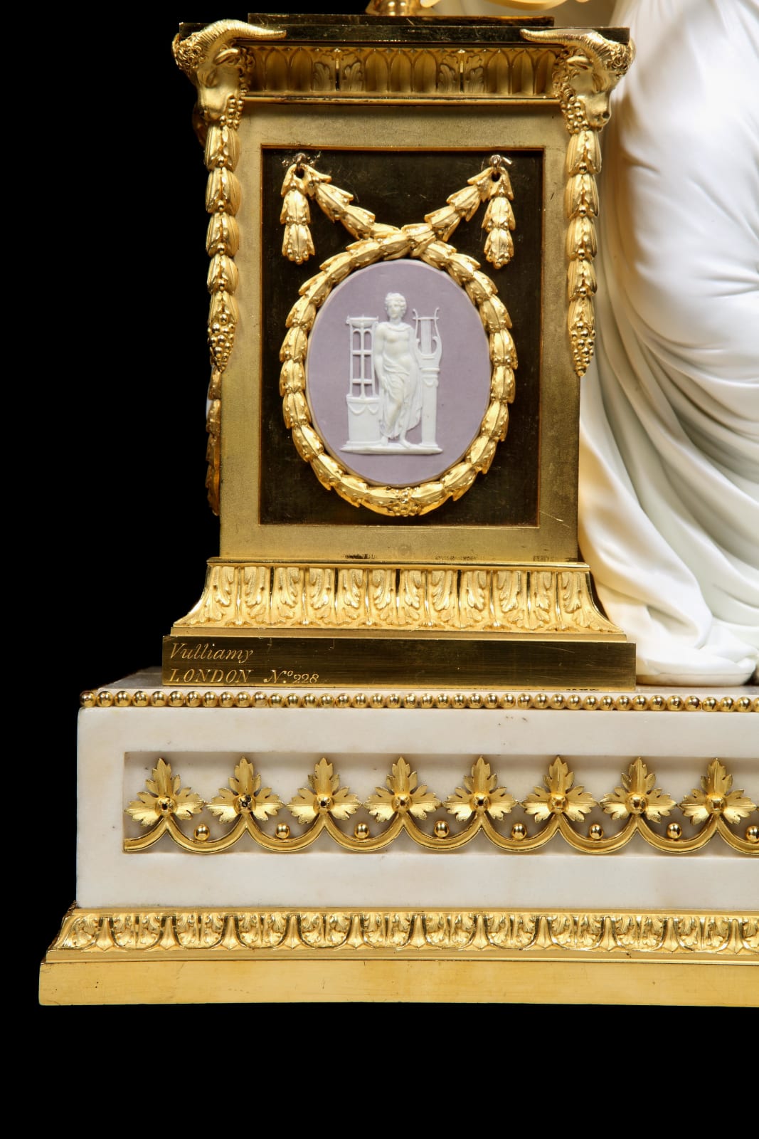 A GEORGE III TIME PIECE BY BENJAMIN VULLIAMY NO. 228, English, circa 1790