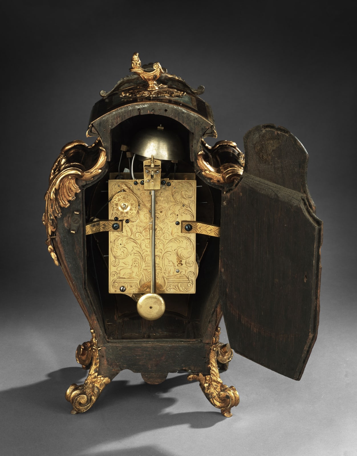 A GEORGE II BRACKET CLOCK BY RICHARD VICK, English, circa 1755