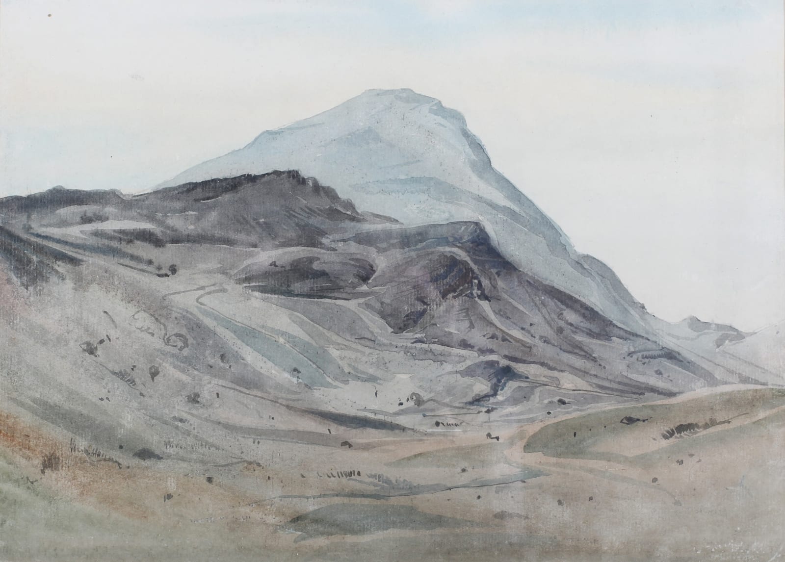 Claude Grahame Muncaster, PRSMA, RWS, ROI, RBA, Arthur's Seat, Edinburgh