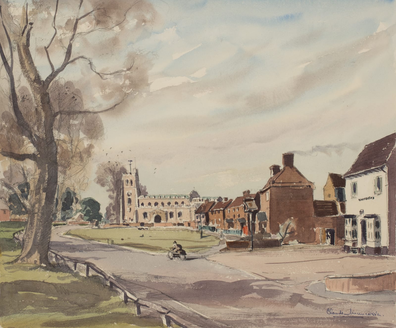 Claude Grahame Muncaster, PRSMA, RWS, ROI, RBA, Cardington, Bedfordshire