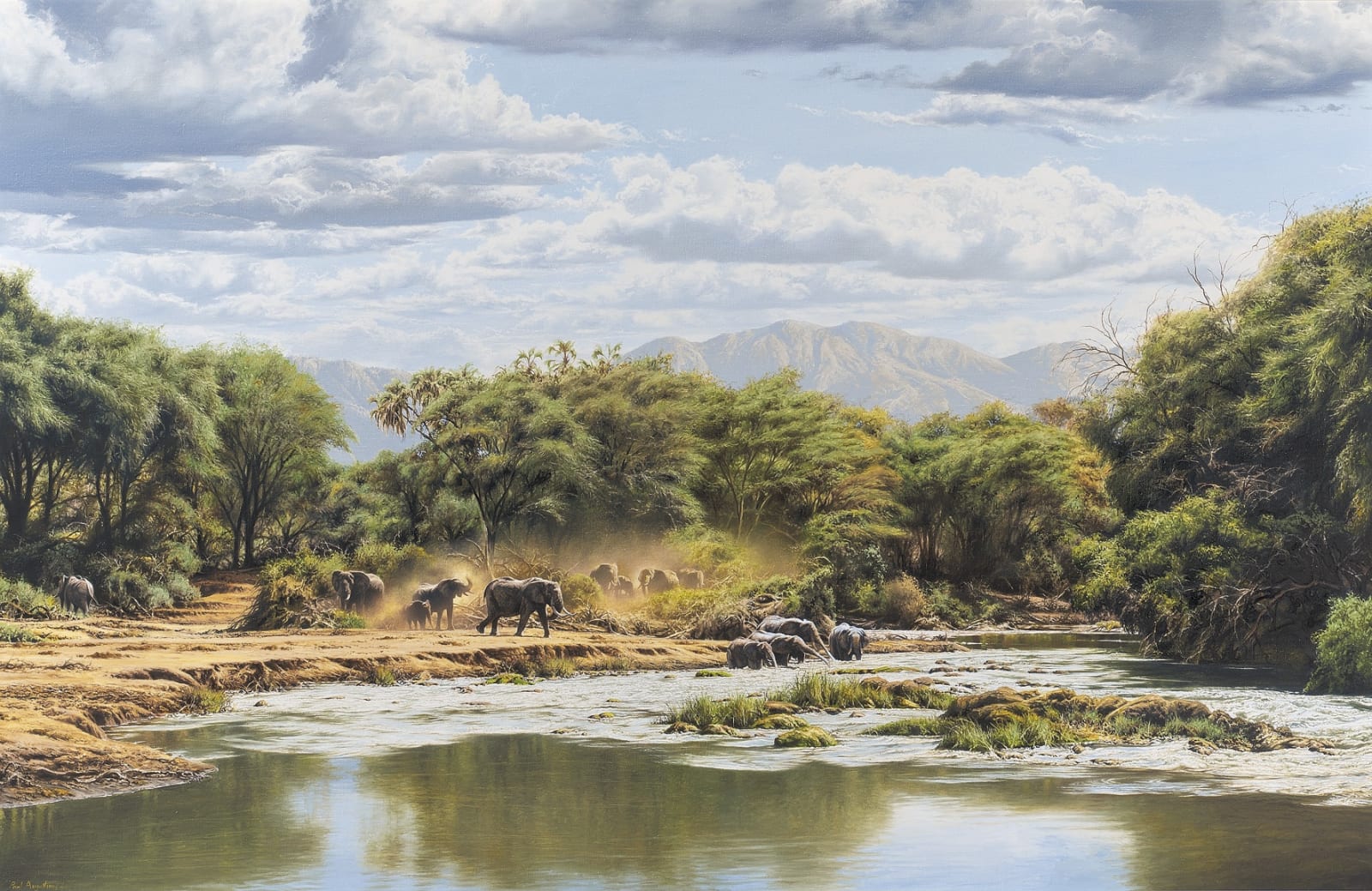 Paul Augustinus, Tsavo river