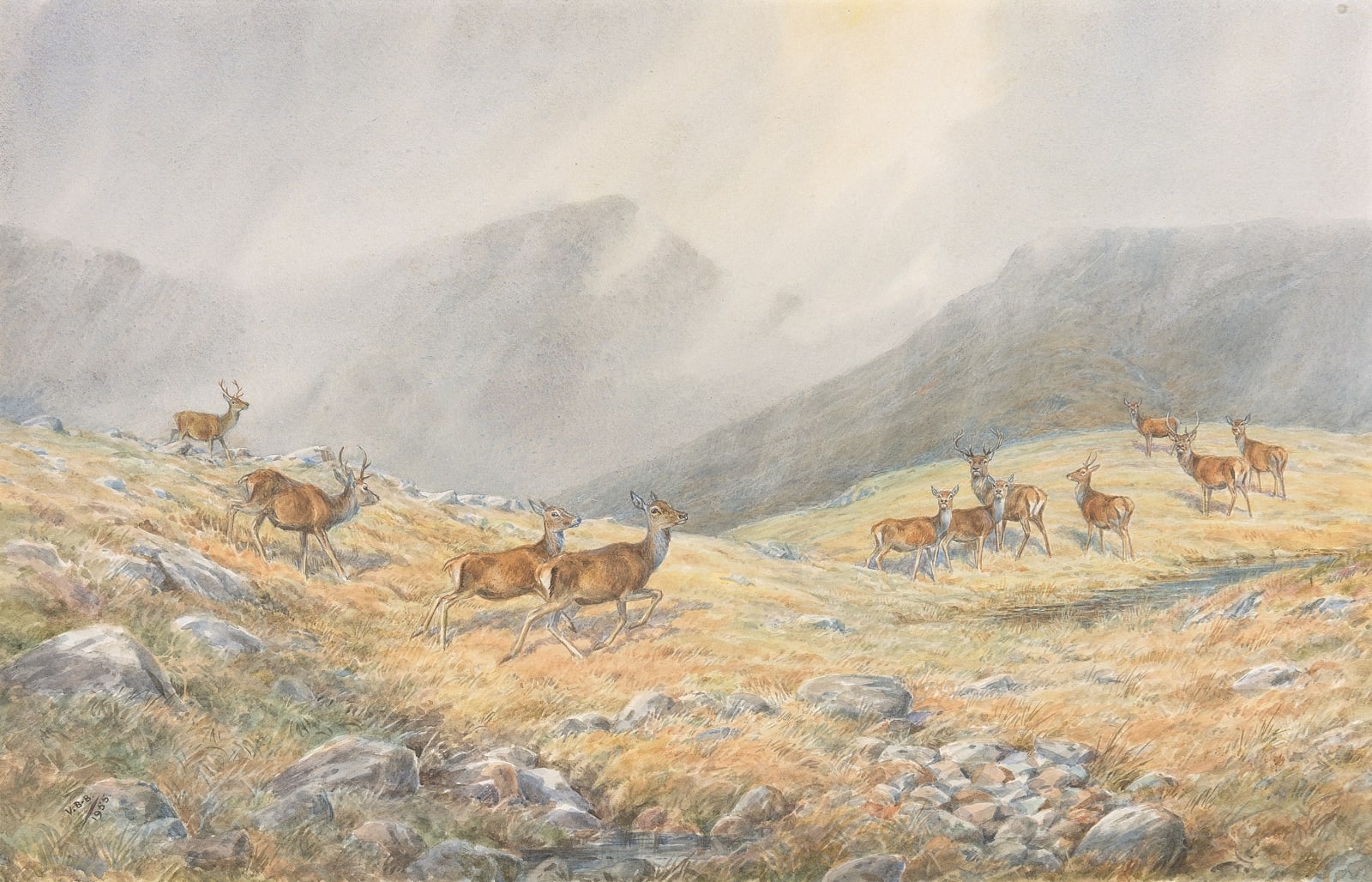 Vincent Balfour-Browne, 'Then some of them got our wind'
