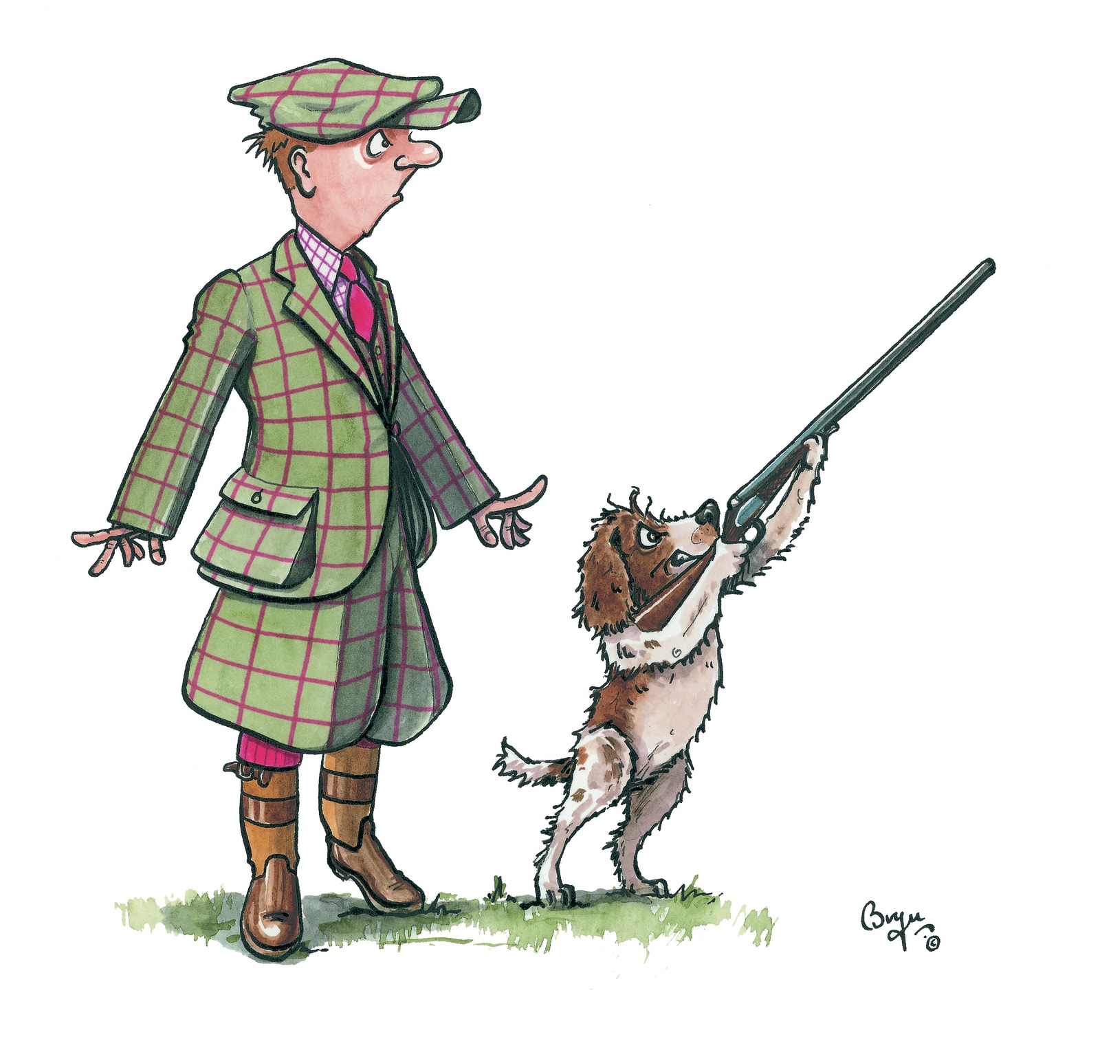 Bryn Parry, The shooting coat should allow freedom of movement