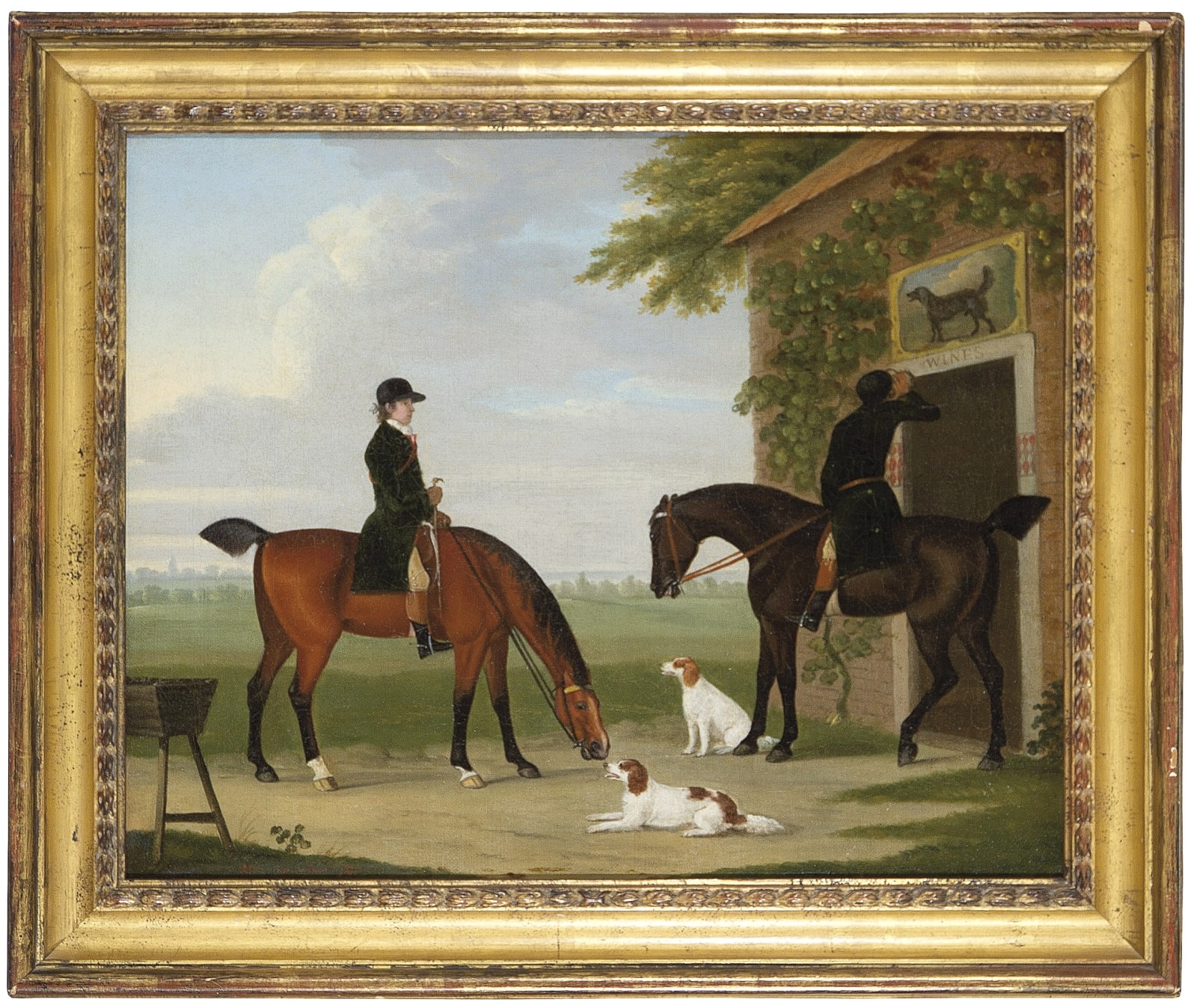 John Nost Sartorius, A well earned refreshment