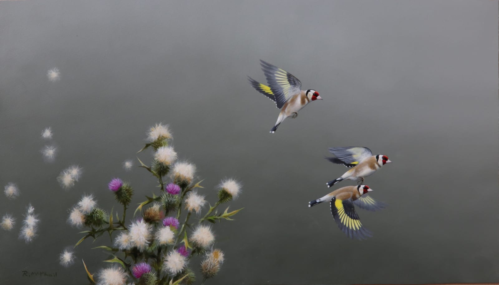 Rodger McPhail, Goldfinches and Thistles