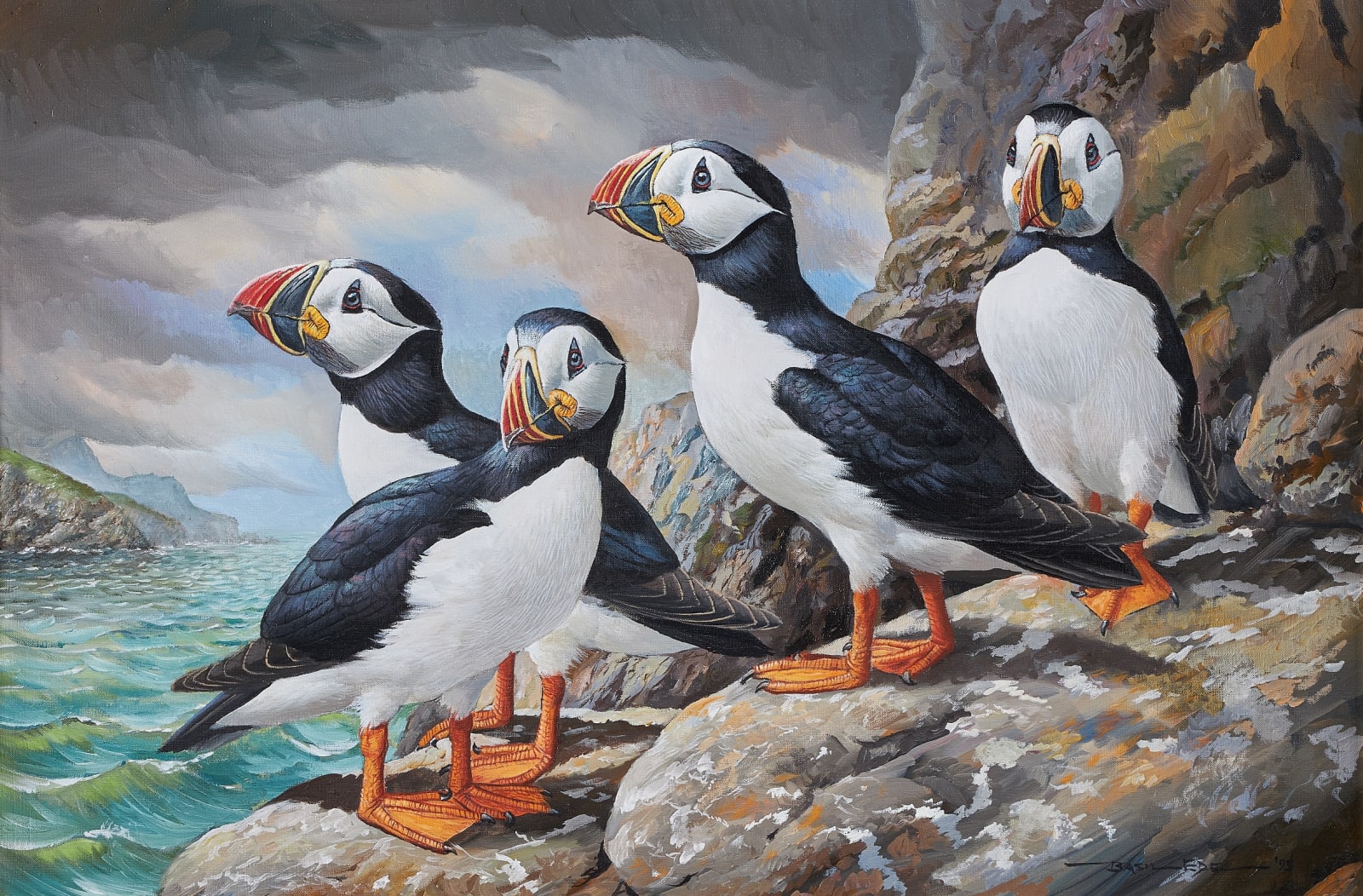 Basil Ede, Puffins
