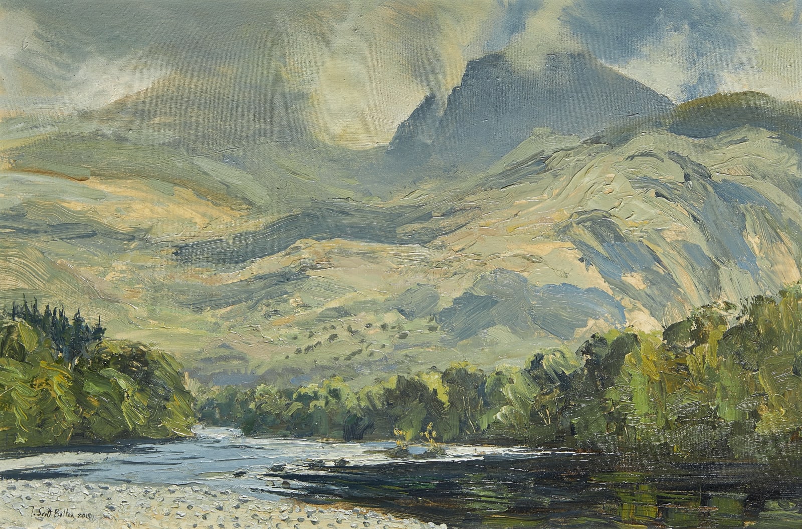 Tim Scott Bolton, River Lochy and Ben Nevis