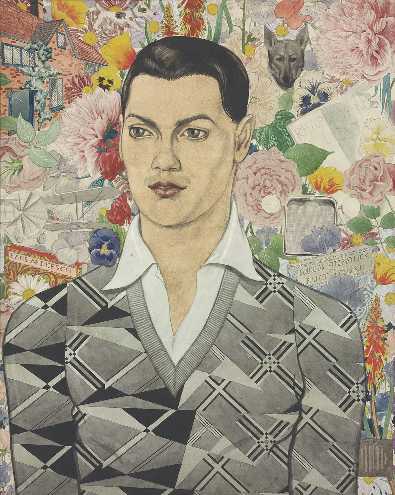 Eliot Hodgkin, Portrait of Douglas Fitzpatrick