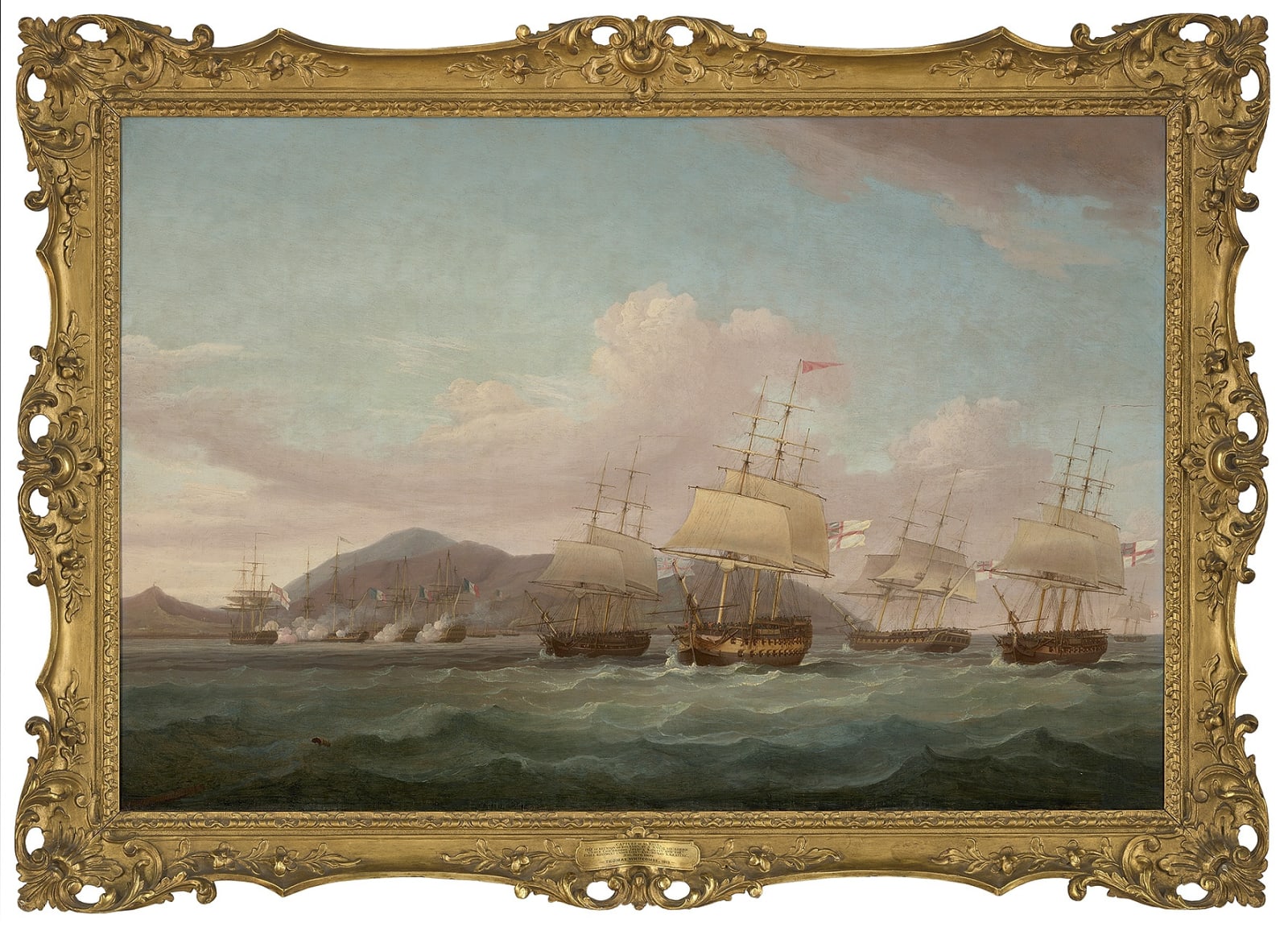 Thomas Whitcombe, The raid on Saint Paul, Reunion, 21st September 1809