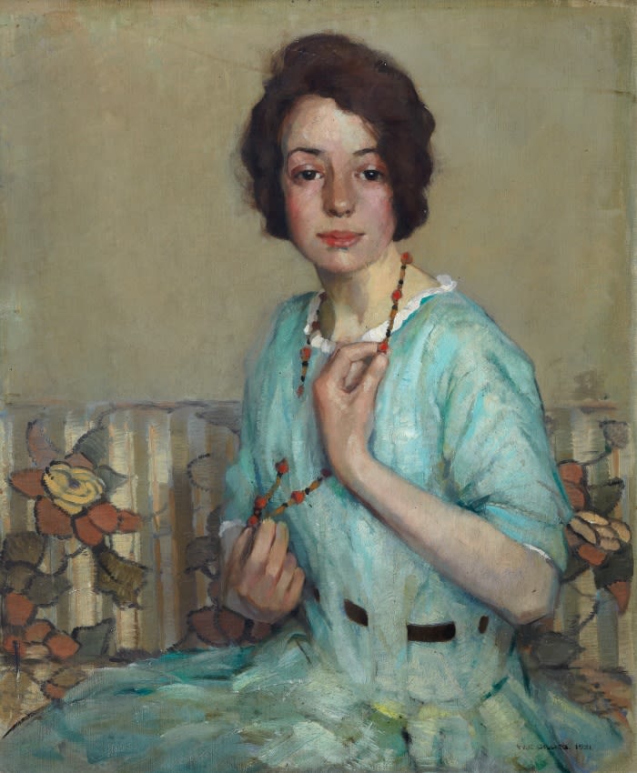 William G Gillies Portrait Of Emma