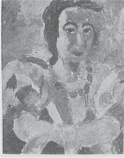 Portrait of Emma, circa 1933-34, oil