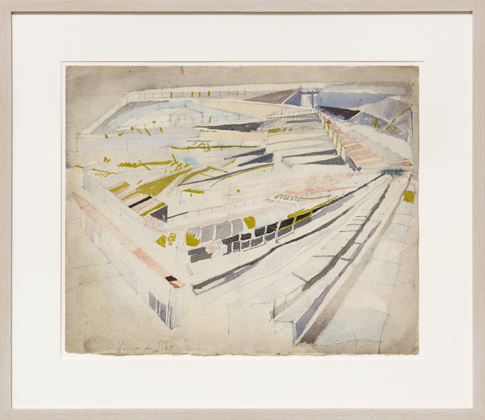 Maria Helena Vieira da Silva, Les Loges, 1953