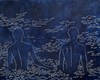 Roberto Ruspoli, La Plage dans la Nuit 1, 2023