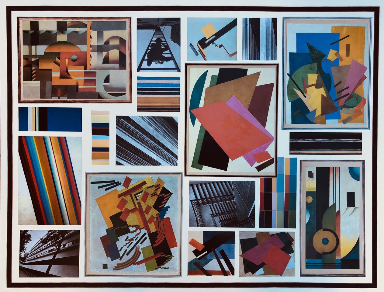 Jean-Charles De Ravenel, Stripes, Steps, Squares, Suprematism, 2023