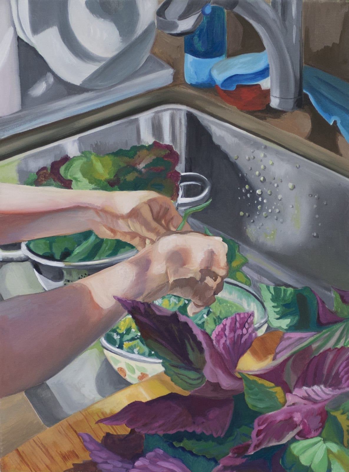Amanda Yim, Mom’s Hands, 2022