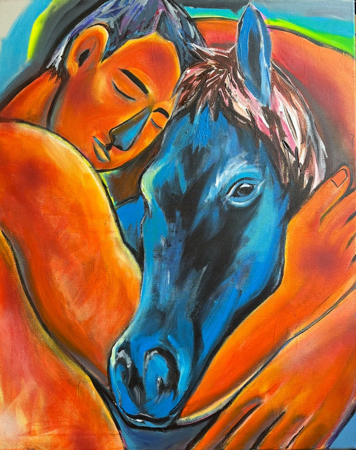 Jun Yang, Rainbow Ride, 2023