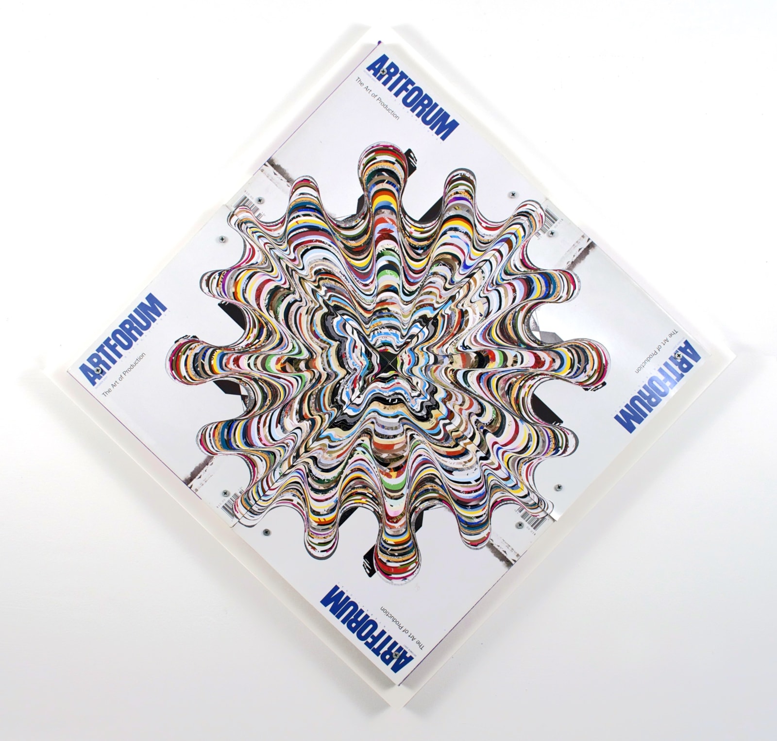 Francesca Pastine, ArtForum 41, Unsolicited Collaboration with Frank Stella , 2012