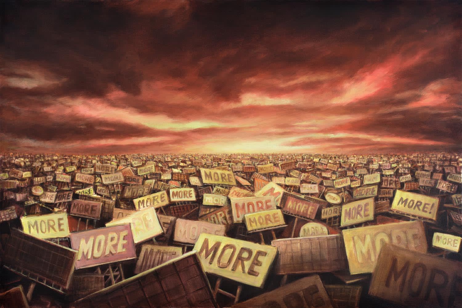 Michael Kerbow , Saturated Markets, 2018