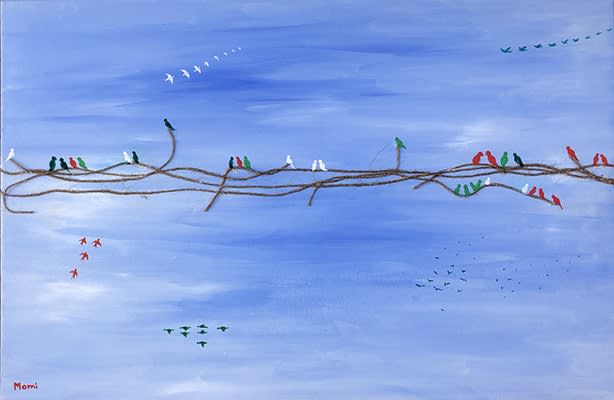 Tanya Momi, Birds Without Borders, 2020