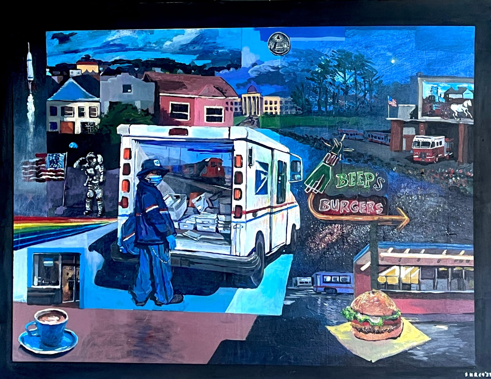 Shrey Purohit, The Weight of Service: Between Stops, Community, and Belonging – An Ode to Asian American Labor, 2023