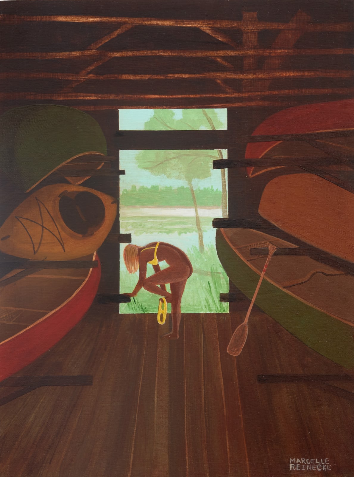 Marcelle Reinecke, Boat House, 2025