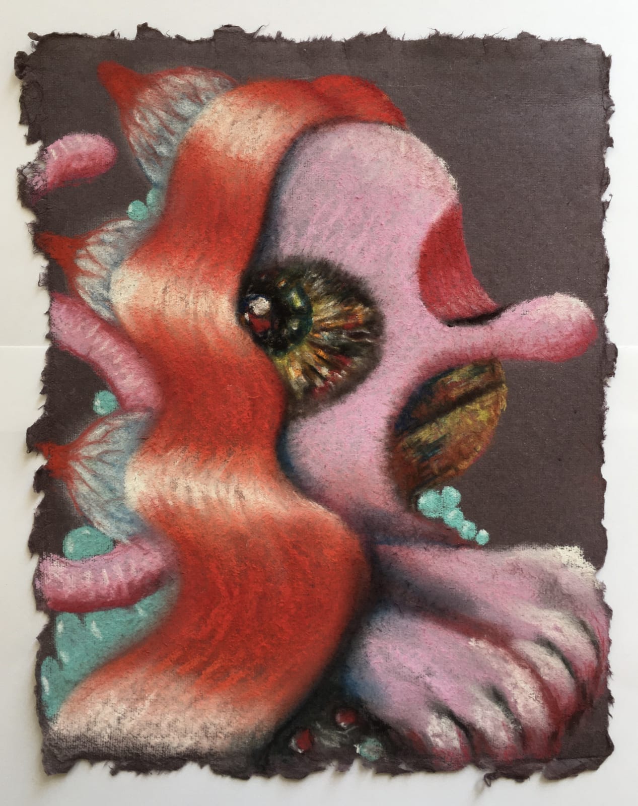 Mie Yim, Quarantine drawing (242), 2021