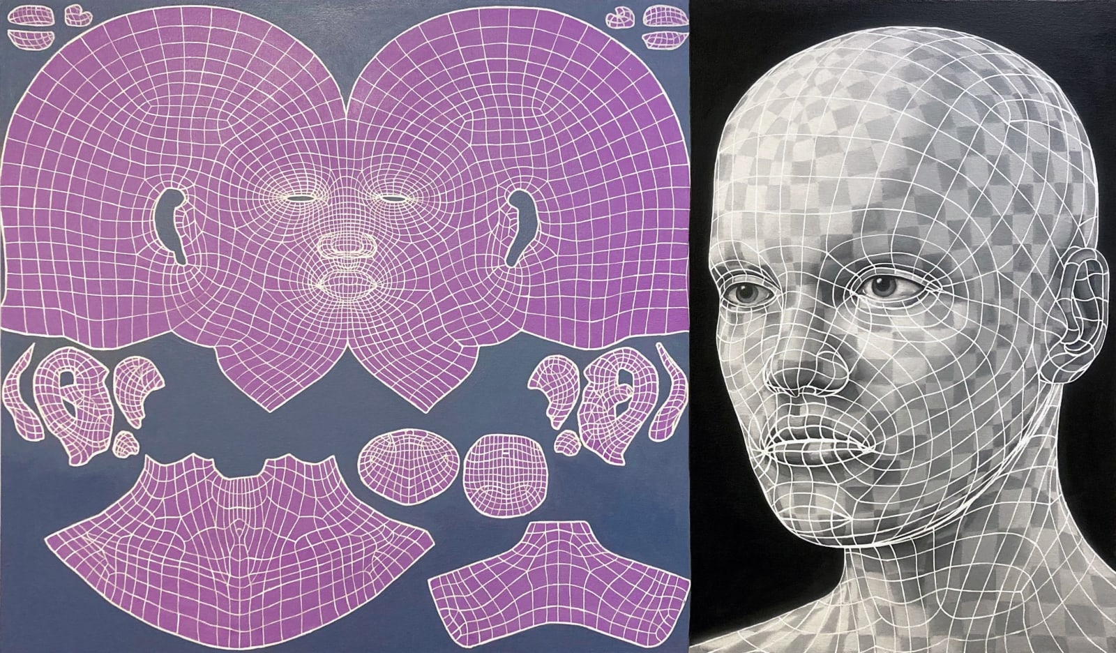 Bryant Girsch, Drone Map A&B, 2021