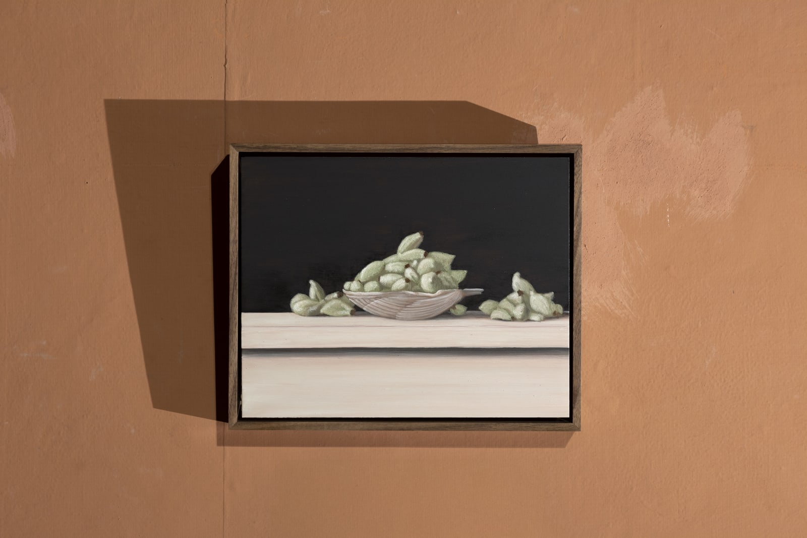 Max Xeno Karnig, Spring almonds in scallop shell, 2025