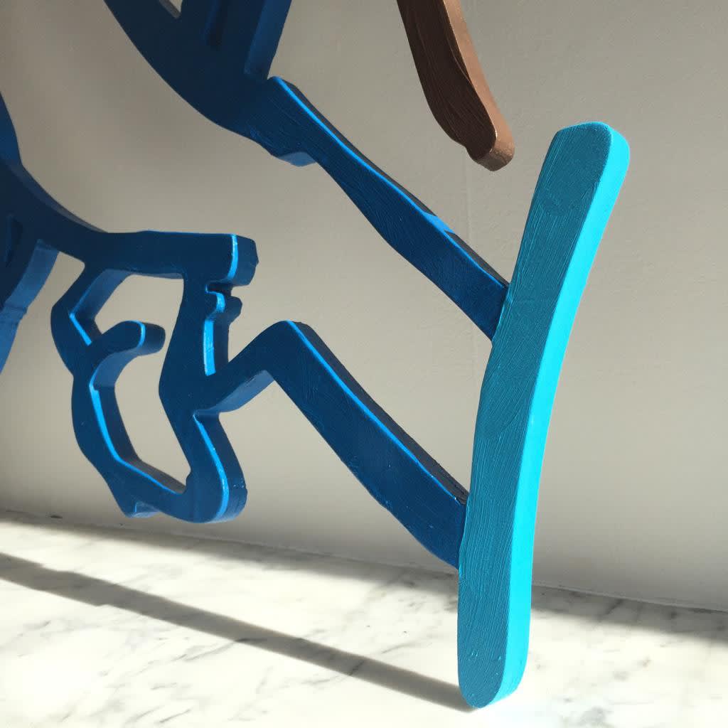 Reclining Blue Nude , 2019